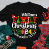 GeckoCustom Personalized Gift Family Christmas Name 2024 Making Memories Shirt HA75 891905