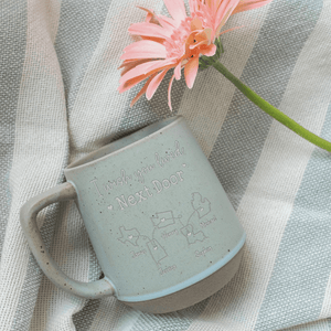 GeckoCustom Personalized Gift I Wish We Lived Closer Bestie Engraved Pottery Mug For Bestie LM32 891951