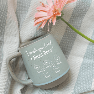 GeckoCustom Personalized Gift I Wish We Lived Closer Bestie Printed Pottery Mug For Bestie LM32 891955