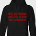 GeckoCustom Personalized Gift Sweatshirt 889713 Pullover Hoodie / Black Colour / S