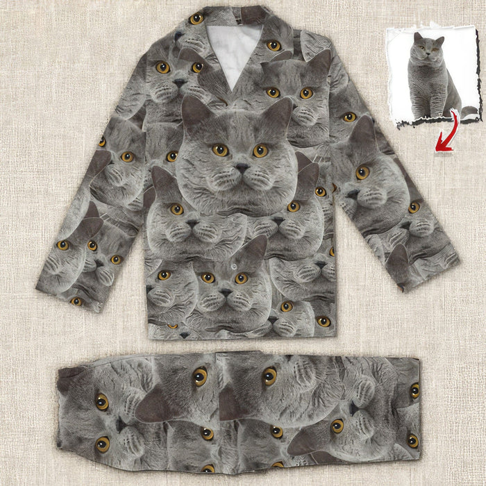 GeckoCustom Personalized Photo Dog Cat Pajamas DA199 888727