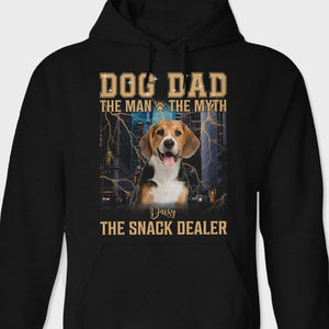 GeckoCustom Personalized Photo The Man The Myth The Snack Dealer Pet Shirt DA199 890389 Pullover Hoodie / Black Colour / S