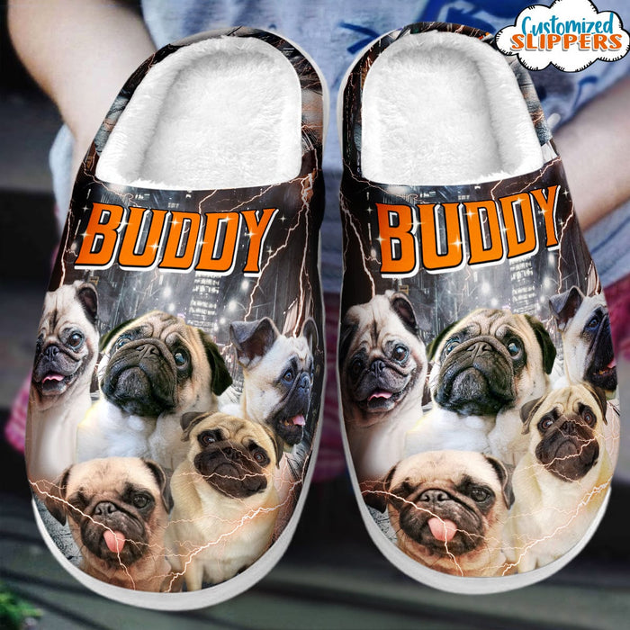 Custom Face House Slippers Personalized Slippers Gift For Him – GiftLab