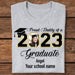 GeckoCustom Personalized Proud Family Graduation 2023 Upload Photo Shirt, HN590 Unisex T-Shirt / Sport Grey / S