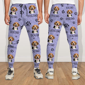 GeckoCustom Personalized Sweatpants Photos Dog Dad Dog Mom For Men and Women N369 889802 54298