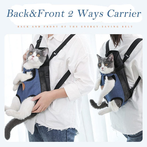 GeckoCustom Pet Cat Carrier Bags Breathable Outdoor Pet Carriers Small Dog Cat Backpack Fashion Travel Pet Bag Transport Puppy Carrier