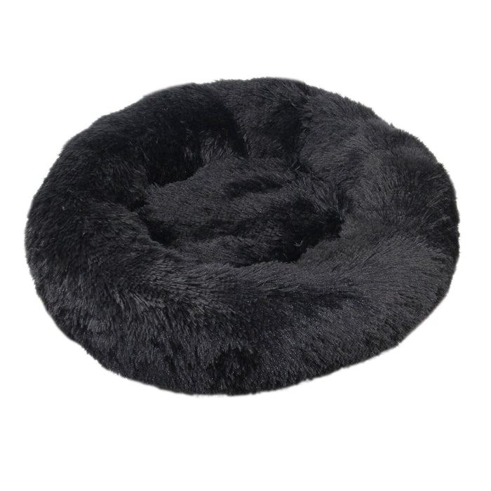 GeckoCustom Pet Dog Bed Comfortable Donut Cuddler Round Dog Kennel Ultra Soft Washable Dog and Cat Cushion Bed Winter Warm Sofa hot sell M / S 40CM