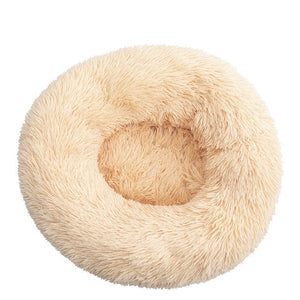 GeckoCustom Pet Dog Bed Comfortable Donut Cuddler Round Dog Kennel Ultra Soft Washable Dog and Cat Cushion Bed Winter Warm Sofa hot sell B / S 40CM