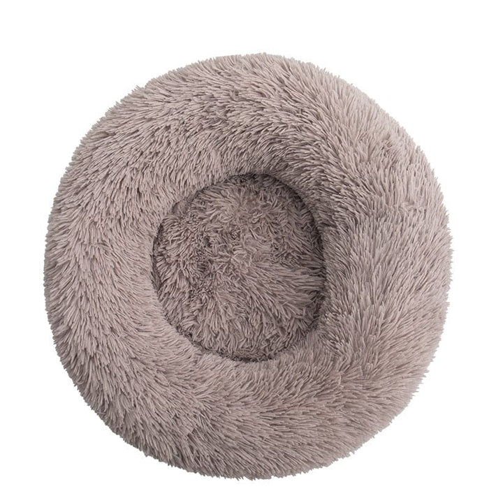GeckoCustom Pet Dog Bed Comfortable Donut Cuddler Round Dog Kennel Ultra Soft Washable Dog and Cat Cushion Bed Winter Warm Sofa hot sell A / S 40CM