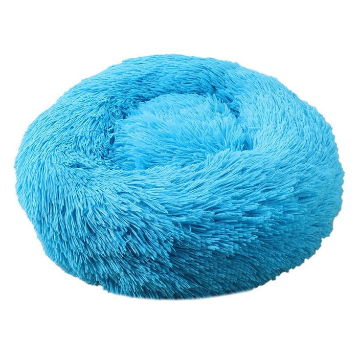 GeckoCustom Pet Dog Bed Comfortable Donut Cuddler Round Dog Kennel Ultra Soft Washable Dog and Cat Cushion Bed Winter Warm Sofa hot sell K / S 40CM