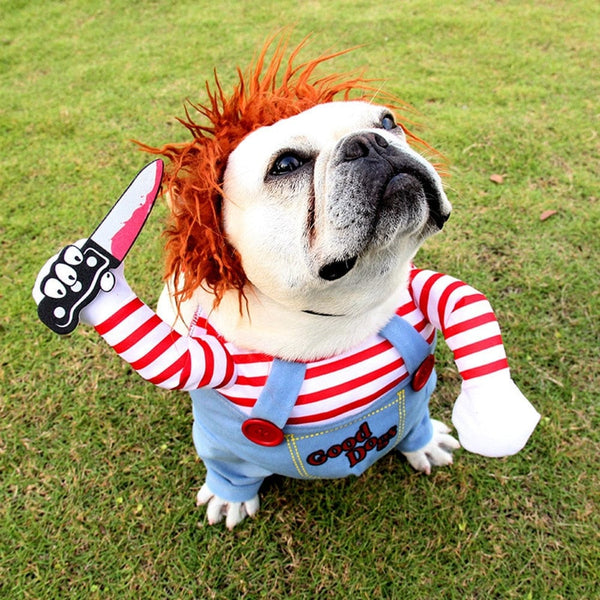 Halloween Christmas Costume Funny Pet Cat Party Cosplay Apparel Clothi