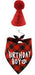 GeckoCustom Pet Party Decoration Set Dog Birthday red set