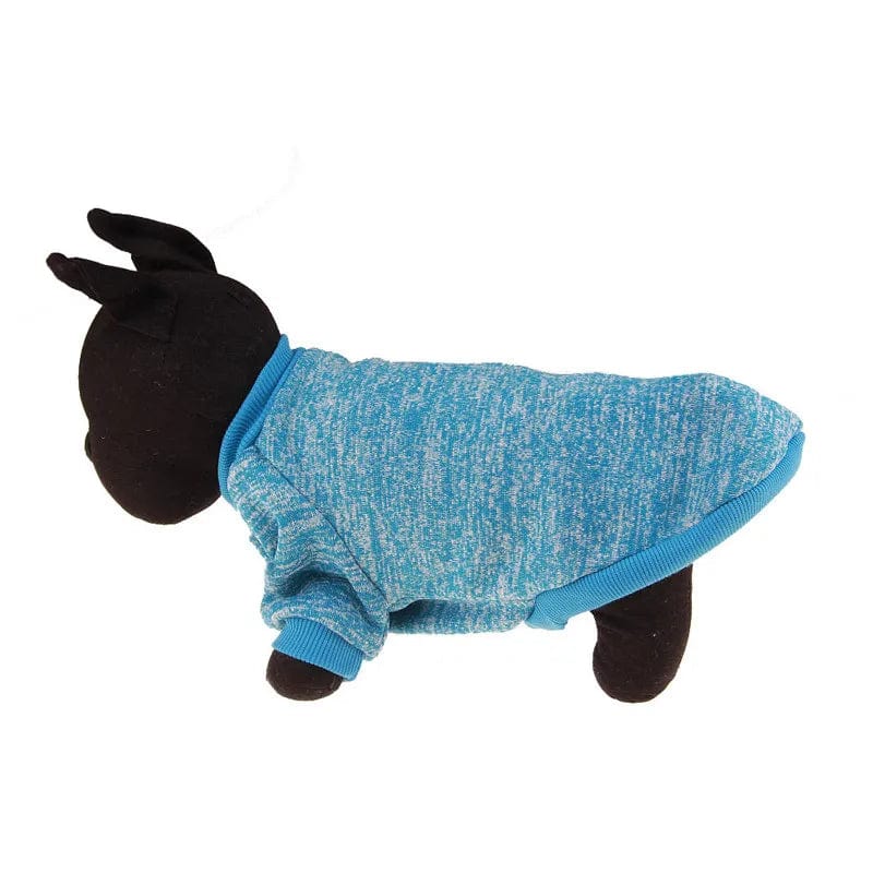 GeckoCustom Pet Supplies Pet Clothes Clothes Cat Winter Warm Clothes Fashion Clothes Coat Chihuahua Dog Clothes Rabbit Animal Spring Light blue / XS 0.5-1.2KG
