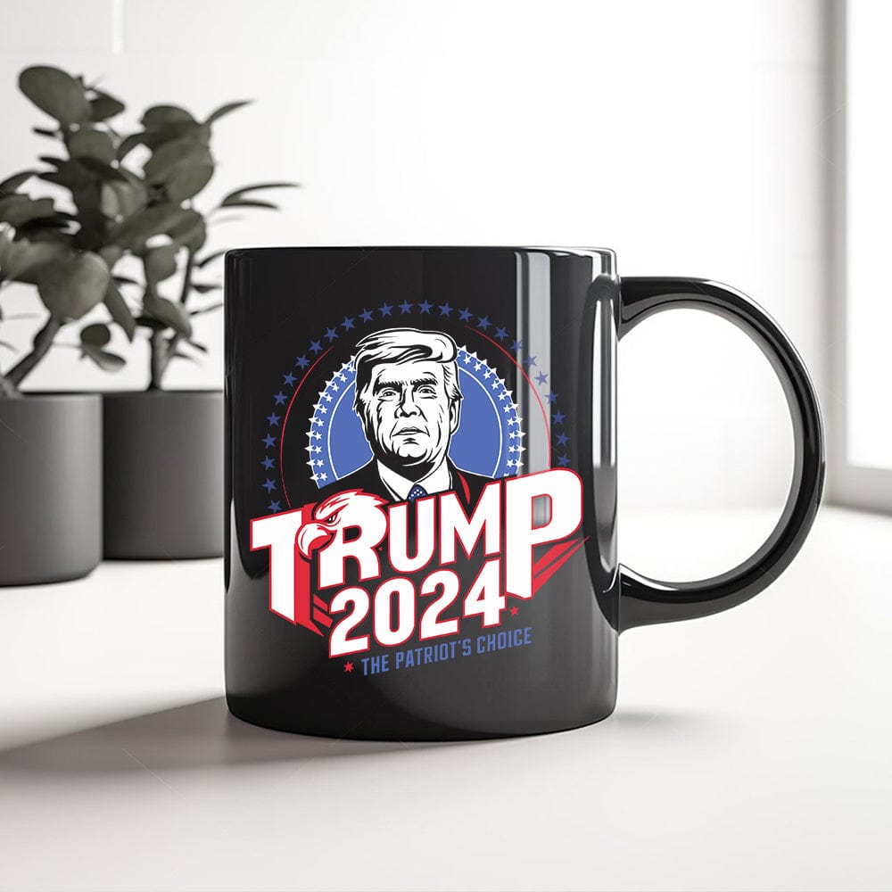 GeckoCustom President Donald Trump 2024 Black Mug HO82 890896
