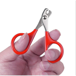GeckoCustom Professional  Dog Cat Nail Clippers Red