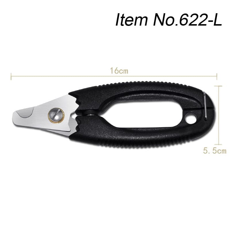 GeckoCustom Professional Pet Cat Dog Nail Clipper Cutter With Sickle Stainless Steel Grooming Scissors Clippers for Pet Claws Dog Supplies