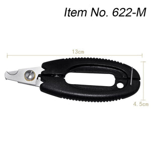 GeckoCustom Professional Pet Cat Dog Nail Clipper Cutter With Sickle Stainless Steel Grooming Scissors Clippers for Pet Claws Dog Supplies 622-M / As the pictures show