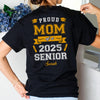 GeckoCustom Proud Mom Of A Graduate Personalized Custom Backside Graduation Senior Shirt 890611
