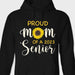 GeckoCustom Proud Mom Sunflower Senior 2023 Shirt