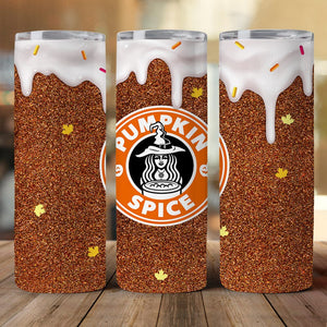 GeckoCustom Pumpkin Spice Halloween Gift Skinny Tumbler HO82 891332 20 oz