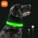 GeckoCustom Rechargeable Waterproof LED Glowing Dog Collars