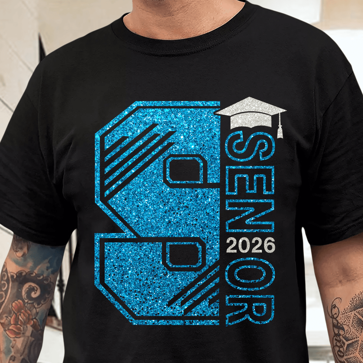 GeckoCustom S is for Senior Graduation Shirt HN590 HA75 891894