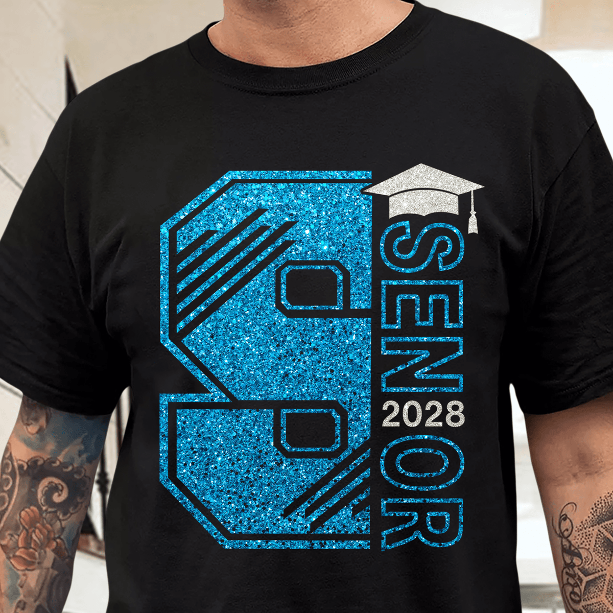 GeckoCustom S is for Senior Graduation Shirt HN590 HA75 891894