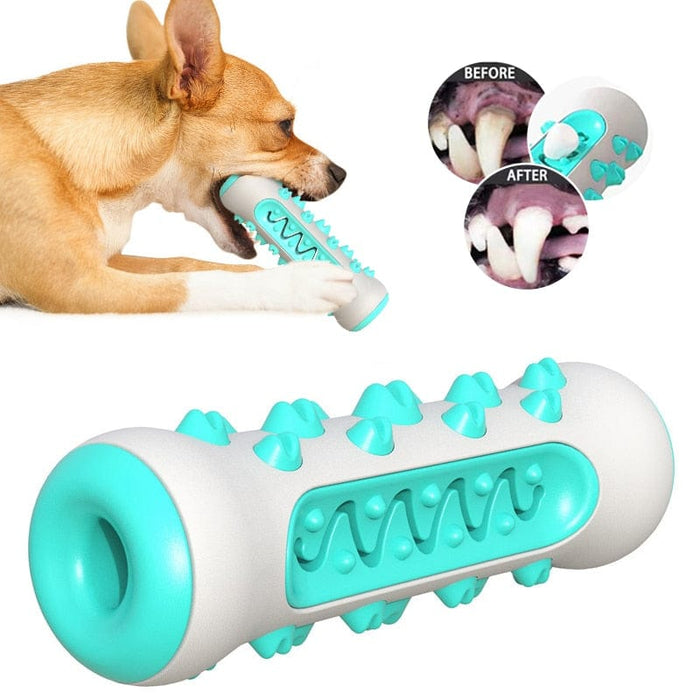GeckoCustom Safe Puppy Dental Care Soft Pet Toothbrush Toys Chew Cleaning Teeth