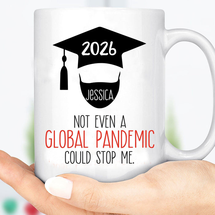 GeckoCustom Senior 2024 Pandemic Graduate Mug H197