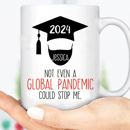 GeckoCustom Senior 2024 Pandemic Graduate Mug H197 11oz