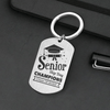 GeckoCustom Senior Skip Day Champions Class Of 2025 Graduation Metal Keychain 890371