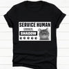 GeckoCustom Service Human Since Personalized Custom Photo Dog Shirt C492