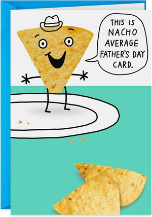 GeckoCustom Shoebox Funny Father'S Day Card (Nacho Average Card) Father'S Day, Nacho Average Card