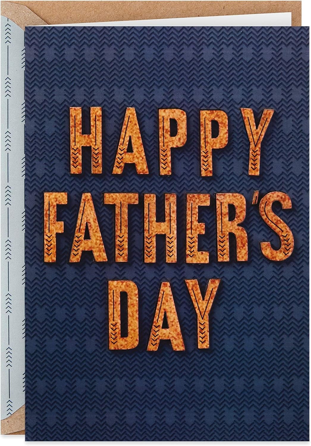 GeckoCustom Signature Father'S Day Card (Cork Lettering, Thankful for You) (799FFW9652) Cork Lettering, Thankful