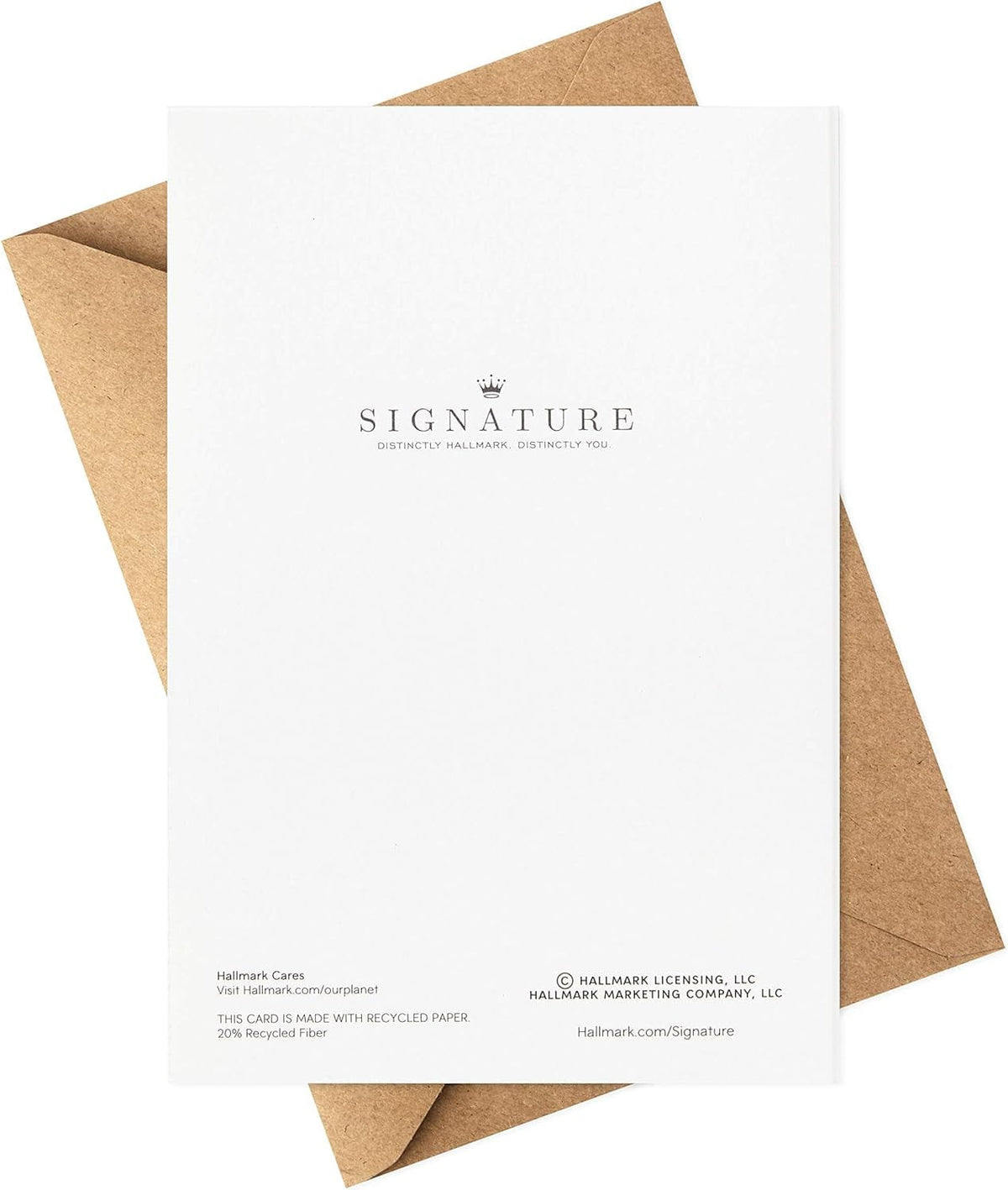 GeckoCustom Signature Father'S Day Card (Cork Lettering, Thankful for You) (799FFW9652)