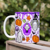 GeckoCustom Spooky Vibes With Pumpkin Halloween Personalized Gift Mug HO82 891336
