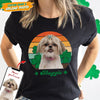 GeckoCustom St Patrick Retro Custom Shirt Dog Cat HN590