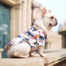 GeckoCustom Summer Dog Clothes Cool Beach Hawaiian Style Dog Cat Shirt