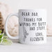 GeckoCustom Thanks For Wiping My Butts Father's Day Mug Personalized Gift TA29 890813