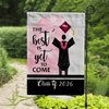 GeckoCustom The Best Is Yet To Come Class Of - Boy Version Flag, Senior Gift, Graduation Day HN590 HA75 891886