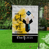 GeckoCustom The Best Is Yet To Come Garden Flag Class of - Girl Version, Senior Gift, Graduation Day HN590 HA75 891882