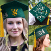 GeckoCustom The Best Is Yet To Come Graduation Cap TA29 986 Polyester