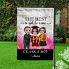 GeckoCustom The Best Is Yet To Come Graduation Garden Flag HN590