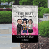GeckoCustom The Best Is Yet To Come Graduation Garden Flag HN590