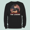 GeckoCustom The Man, The Myth. The Legend Shirt N304 889133 Long Sleeve / Sport Grey Colour / S