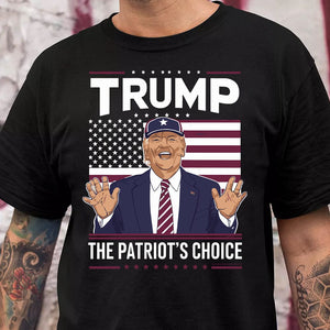 GeckoCustom The Patriot's Choice Personalized Gift Dark Shirt HA75 890860