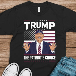 GeckoCustom The Patriot's Choice Personalized Gift Dark Shirt HA75 890860