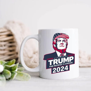 GeckoCustom The Patriot's Choice Trump 2024 Mug HO82 890918