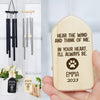 GeckoCustom Think Of Me Dog Cat Memorial Wind Chimes Personalized Gifts TA29 889829