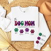 GeckoCustom This Dog Mom Wears Her Heart On Her Sleeve Sweatshirt Personalized Gift TA29 890128